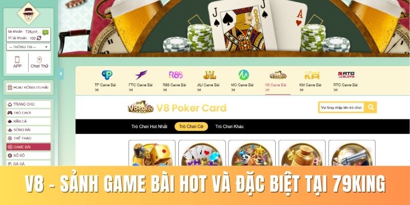 sảnh v8